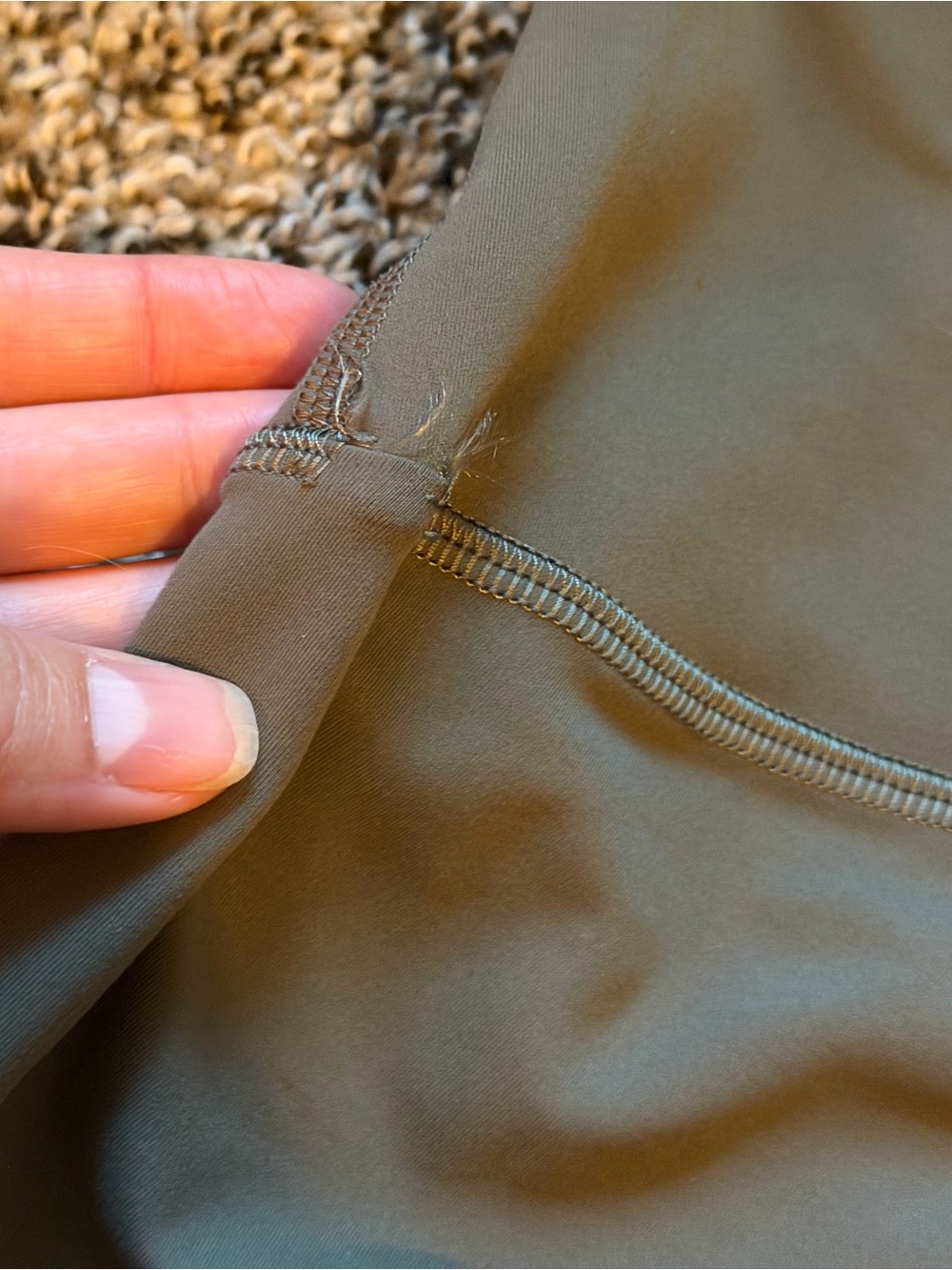 lululemon athletica Green High-Rise Leggings 4 - Picture 4 of 4